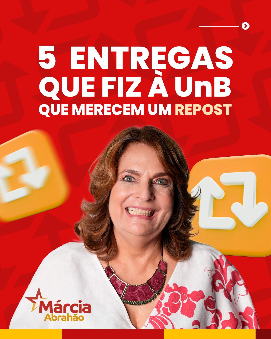 Márcia Abrahão — Liderança Política
