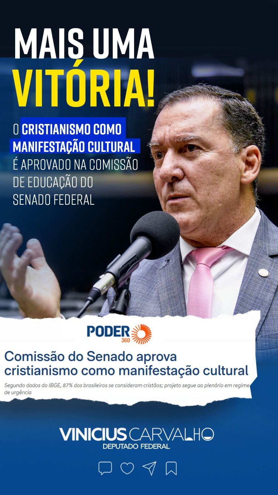 Vinícius Carvalho — Deputado